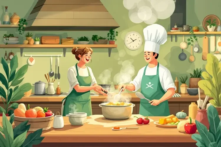 美食综艺创新赛制，明星下厨翻车现场笑料百出